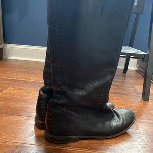 Frye Paige Studded Pullon Riding Boot